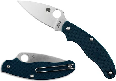 SPYDERCO UK Pen Knife Plain Edge CMP S100V Blade Dark Blue FRN Handle C94PDBL - Image 1 of 2