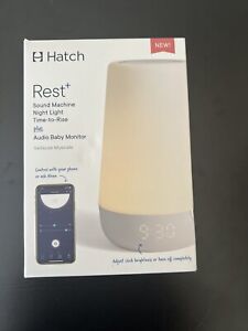 Hatch Rest+ Baby Sound Machine Audio Monitor Nightlight White Noise 1stGen Alexa