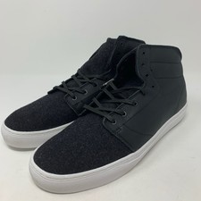 vans leather mid top