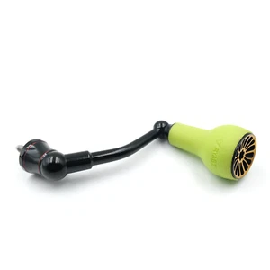 Spinngriff mit TPE grünem Knopf 27 mm für Shimano Stradic FL FM Stella Vanford - Bild 1 von 6