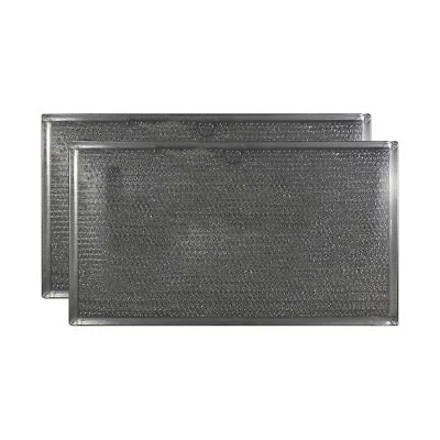 Filtros de malla de grasa de aluminio para campana extractora de 9" X 16-5/8" X 3/32" (paquete de 2) por AFF Foto 1 de 4
