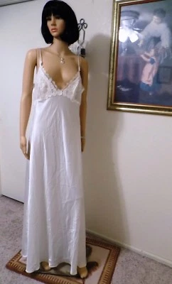 JONQUIL por DIANE SAMANDI Neiman-Marcus De Colección Satinado MARFIL NUPCIAL Talla XL Extra Grande Foto 1 de 4