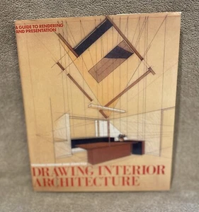 Pre Owned VTG First Edition Drawing Interior Architecture Hardcover Book 1983 - Bild 1 von 5