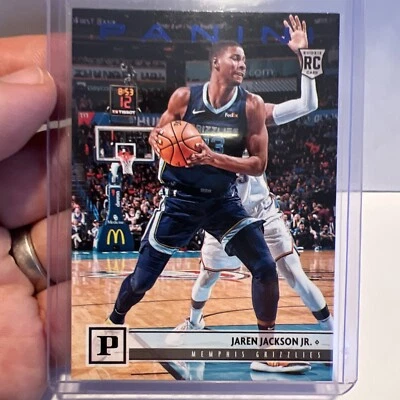 2018-19 Panini Chronicles Luminance Blue /99 Jaren Jackson Jr #123 Rookie RC - Image 1 of 3