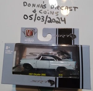 NEW! M2 MACHINES 1:64 DIECAST LIGHT BLUE '57 1957 CHRYSLER 300 C CAR-LAST ONE! - Picture 1 of 6