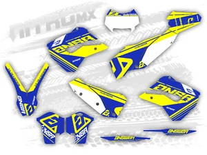 Graphics Kit fits Husaberg TE 125 250 300 2011 2012 Decals Stickers - Picture 1 of 1