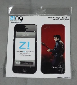 Pegatina de cuero Elvis Presley iPhone 5 NUEVA - Imagen 1 de 1