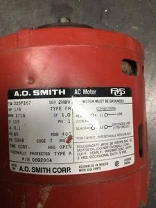 A.O Smith Warmwasserkreislauf Motor (OBG2004) (1/2 Wellendurchmesser) - Bild 1 von 2