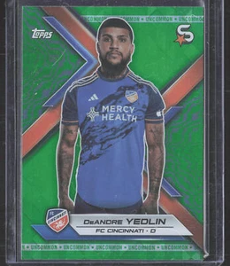 DeAndre Yedlin 2024 Topps MLS Superstars Green Foil Uncommon #39 - Picture 1 of 2