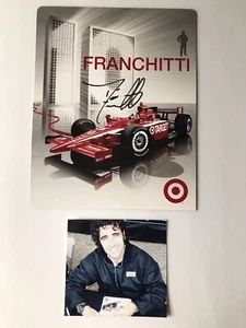 Dario Franchitti #10 2009 target PHOTO PROOF signed autographed hero postcard - Picture 1 of 5