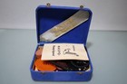 Vintage Massagegerät MASPO im blauen Koffer