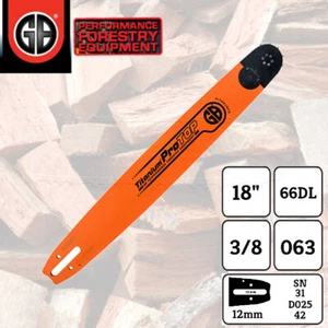 18" 3/8 .063 66DL GB PROTOP TITANIUM BAR fits Stihl - FREE POST - Picture 1 of 1