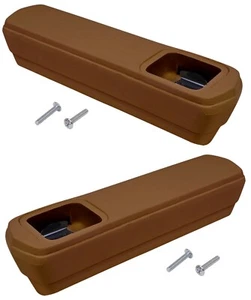 1969 1970 1971 1972  CHEVROLET / GMC BLAZER SADDLE REAR SEAT ARM RESTS PAIR - Picture 1 of 1