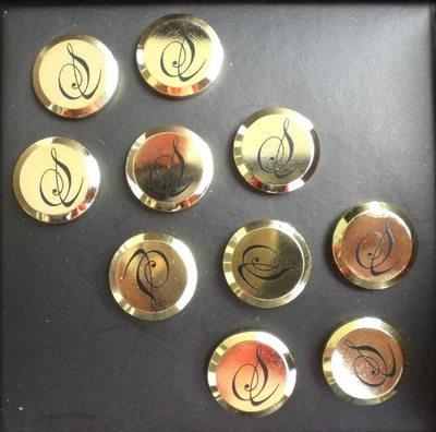 Sieveking Sounds RCA Caps 10 Stück Abschlußkappen NEU in OVP