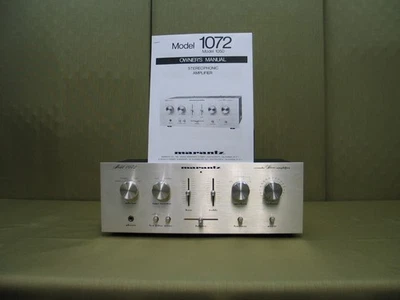 Amplificador Integrado Marantz Modelo 1072 Vintage (1978) Totalmente Testado/Manual - Imagem 1 de 4