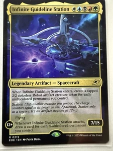 Infinite Guideline Station 0219 R MTG Edge of Eternities M/NM Regular - Picture 1 of 2