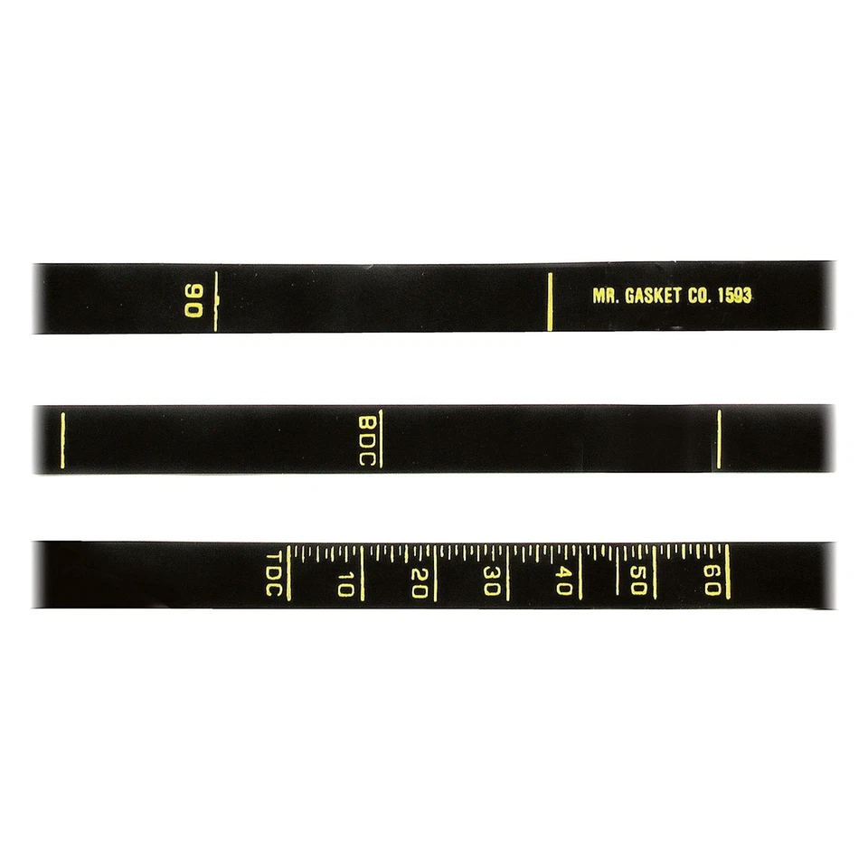 For Dodge Charger 1970-1978 Mr. Gasket Precision Timing Tape Foto 1 de 2