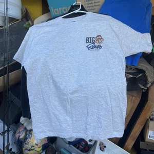 Vintage Fruit of the Loom Hemd Herren XL meliert grau Big Richard Born Big Y2K - Bild 1 von 9