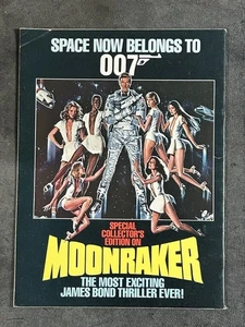 MOONRAKER Official Mag. (1979 Warren Pub) JAMES BOND 007 Ian Fleming BOND GIRL - Picture 1 of 14