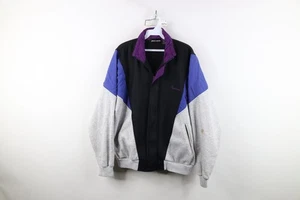 Vintage 90s Pierre Cardin Mens Large Spell Out Color Block Tennis Track Jacket - Picture 1 of 19