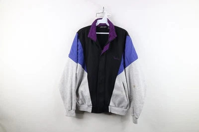 Vintage 90s Pierre Cardin Mens Large Spell Out Color Block Tennis Track Jacket - Image 1 of 4