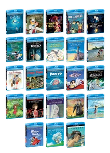 The World Of Studio Ghibli Blu-ray 23 Filme Konvolut - Bild 1 von 1