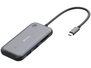 VERBATIM USB-C-Monitor-Adapter Share My Screen 1080p mit Hub WDA-01 - Bild 1 von 3