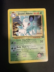 Giovanni's Nidorina 44/132 - Gym Challenge Vintage WoTC Pokemon TCG - NM - Bild 1 von 1