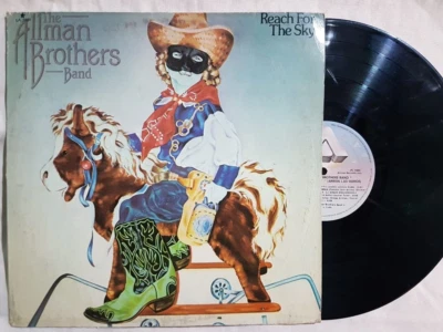 The Allman Brothers Reach for the sky LP 1980 very rare mexican pressing VG VG - Image 1 of 4