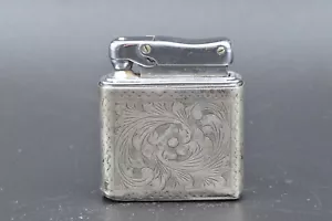 Ancien briquet à gaz et étui en argent monogrammé, COLIBRI monoGAS collection - Bild 1 von 10