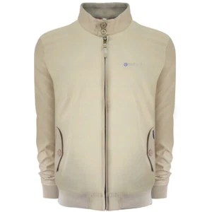 Abrigo Chaqueta Scooter Harrington MOD Clásico Harrington a Prueba de Ducha Piedra Para Hombres Lambretta - Imagen 1 de 6