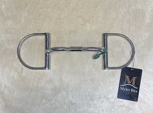 Myler Level One Dee Wide Barrel Comfort Mouth D-Ring BIT - 5 1/4" - MB02 - Picture 1 of 2