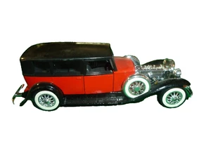 SOLIDO - #4156 - DUESENBERG J - RED AND BLACK - MADE FRANCE - DIECAST - Picture 1 of 5