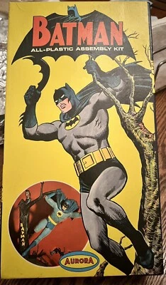 VINTAGE 1964 BATMAN AURORA MODEL KIT 467-149 unused Mint In Box. - Image 1 of 4
