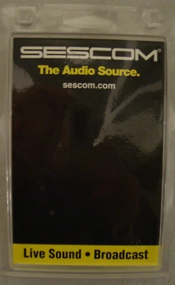 SESCOM IPHONE or SIMILAR - MIC - I RA TRRS to XLR Mic & 3.5mm Monitor Cable 1 Ft - Image 1 of 2