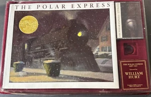 The Polar Express Gift Set Vintage Book and Cassette by William Hurt (no bell) - Picture 1 of 8