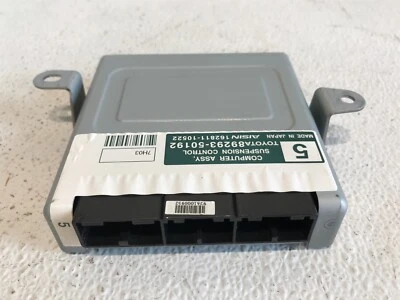 08-11 LEXUS LS600H MÓDULO DE CONTROL DE SUSPENSIÓN OEM 89293-50192 Foto 1 de 3
