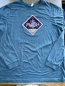Phish Long Sleeve 2017 Summer Tour T-shirt Sz XXL Front and Back Graphic Band