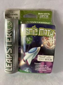 BNIP Leap Frog Leapster Learning Game System Cosmic Math - Picture 1 of 2