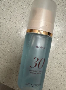 MENOKIN 30 Seconds Quick Bubble Mask - Moist / 95ml (no wash, no sheet) /Express - Picture 1 of 3