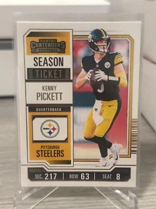 2023 Panini Contenders - Season Ticket Kenny Pickett #83 - Picture 1 of 1