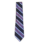 Cravate formelle homme Brooks Brothers violet irrégulier rayé toute soie