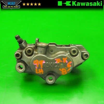 OEM TOKICO 93-97 KAWASAKI NINJA ZX6 600 FRONT LEFT DISC BRAKE CALIPER ~ B - Image 1 of 4