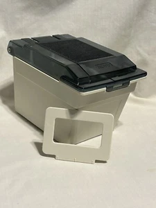 Vtg ACCO Suspend-A-Tray 3.5" 35 Floppy Disk Storage Box Case Holder Organizer - Afbeelding 1 van 7