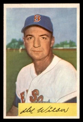 1954 Bowman Baseball #178 Del Wilber EX *i1 - Image 1 of 2