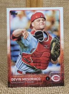 2015 Topps Series 1 Devin Mesoraco Baseball Card #182 Reds A3 - Picture 1 of 2