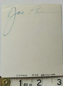 RARE JOE ERSKINE SIGNED  PHOTO WITH COA - OFFERS ACCEPTED - Picture 1 of 3