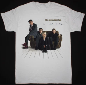 Rare The Cranberries Cotton Short Sleeve White S-2345XL Unisex T-Shirt TMB382 - Picture 1 of 3