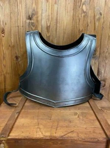Seno de Metal Medieval Totalmente Hecho a Mano Perfecto para Larp Disfraz Teatral - Imagen 1 de 4