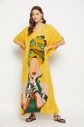 Women Plus Size Kimono Kaftan Boho Summer Sundress Caftan Gown Long Maxi Dress